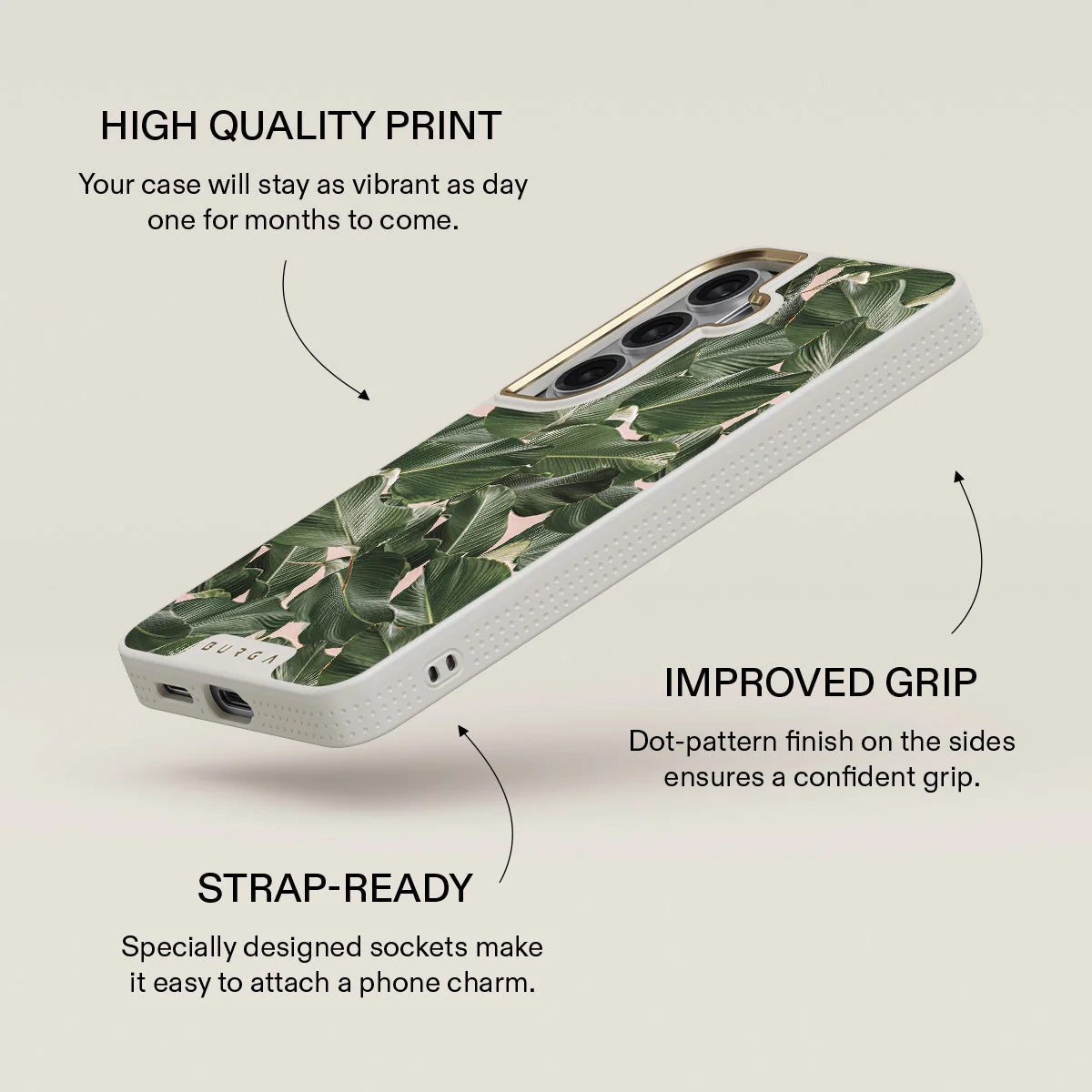 So Lush - Bannana Leaves Samsung Galaxy S26 Case - Image 30