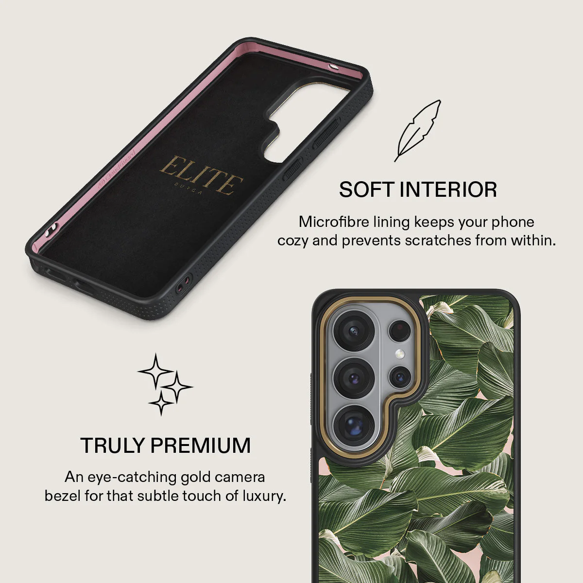 So Lush - Bannana Leaves Samsung Galaxy S26 Ultra Case - Image 10