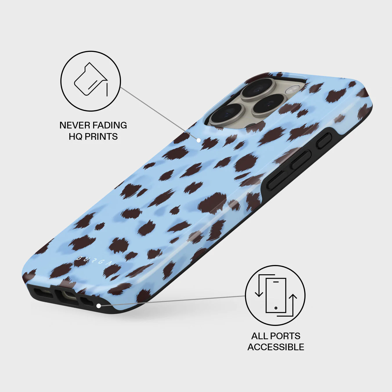 Barely Awake - iPhone 16 Pro Max Case - Image 3