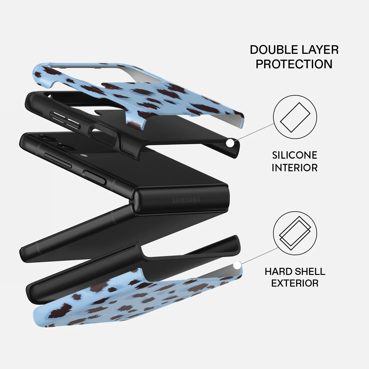 Barely Awake - Samsung Galaxy Z Flip 3 Case - Image 2