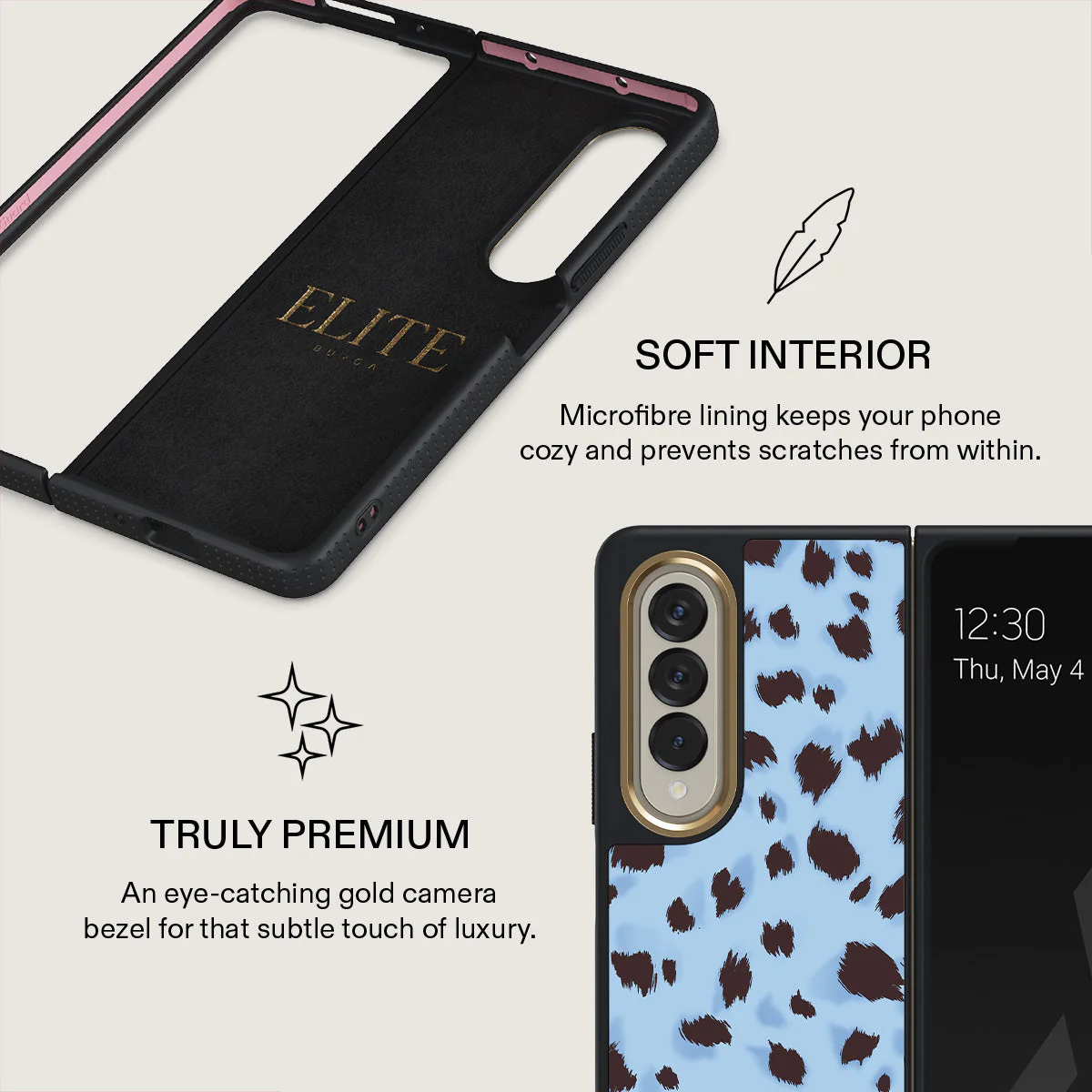 Barely Awake - Samsung Galaxy Z Fold 4 Case - Image 11