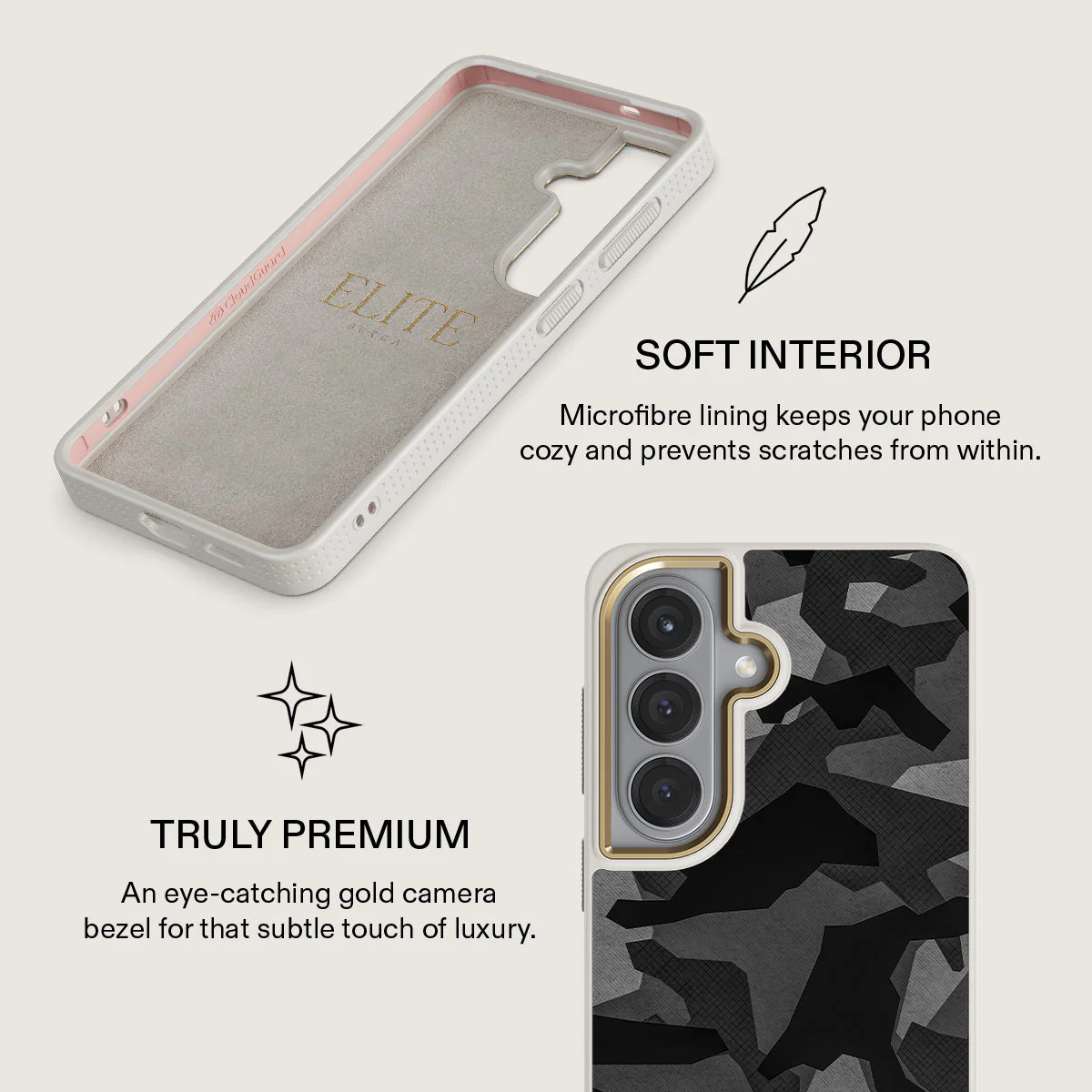 Night Black Camouflage - Samsung Galaxy S26 Case - Image 31