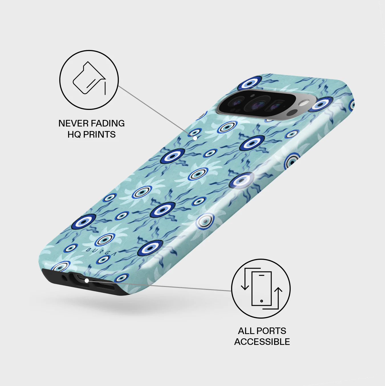 Blue Gaze - Google Pixel 9 Pro XL Case - Image 3