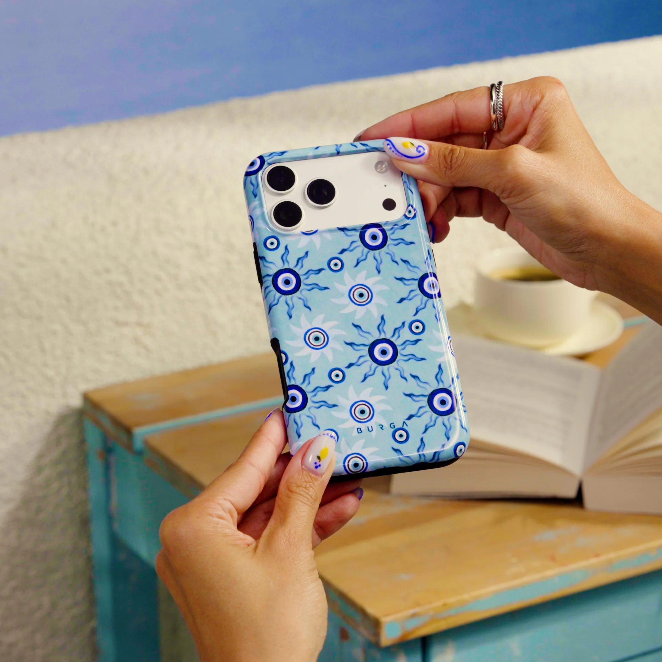 Blue Gaze - Huawei P40 Case - Image 5