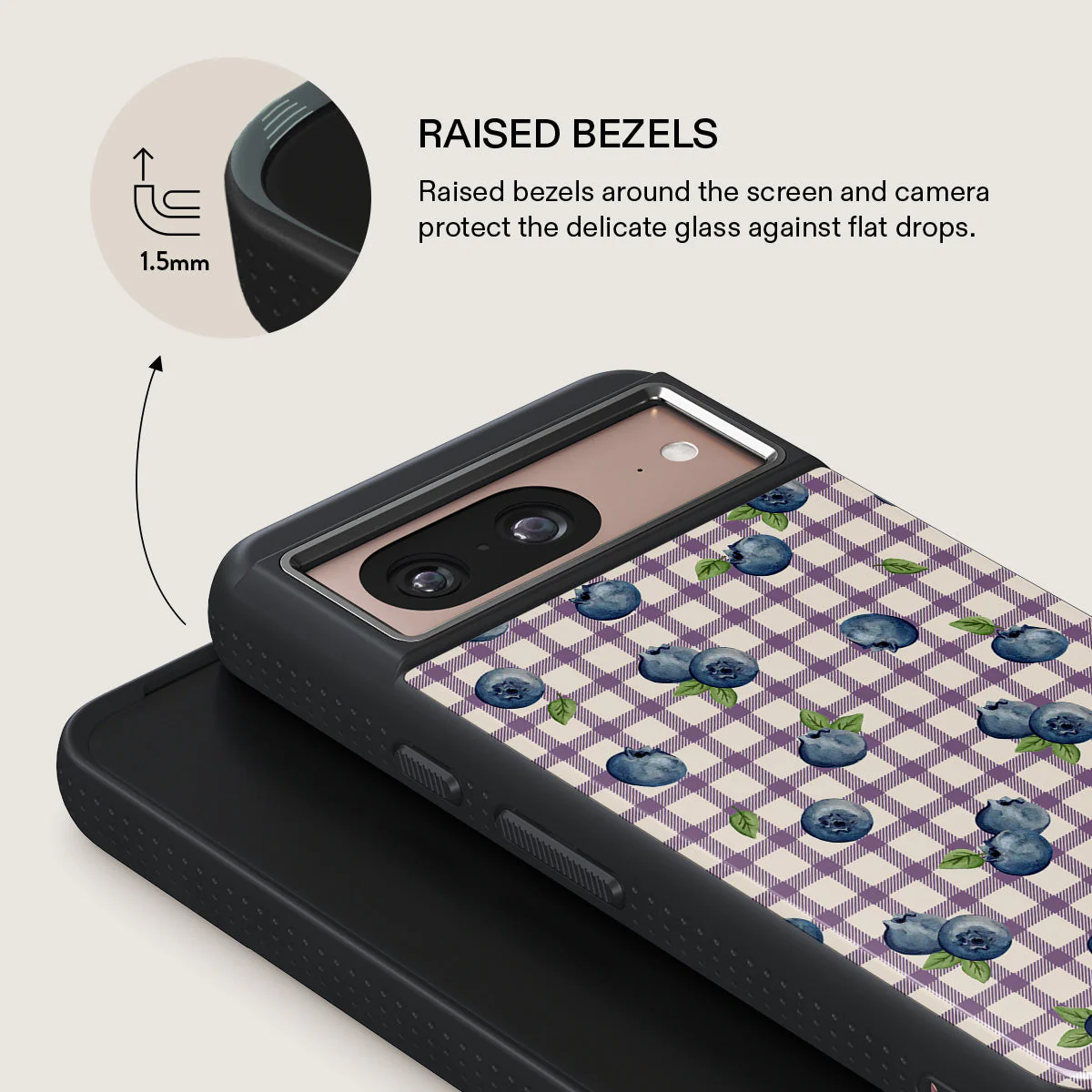Blueberry Muffin - Google Pixel 8 Case - Image 15
