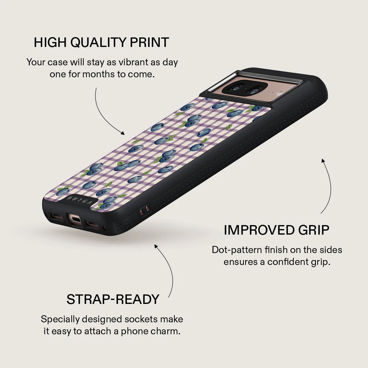 Blueberry Muffin - Google Pixel 8 Case - Image 16