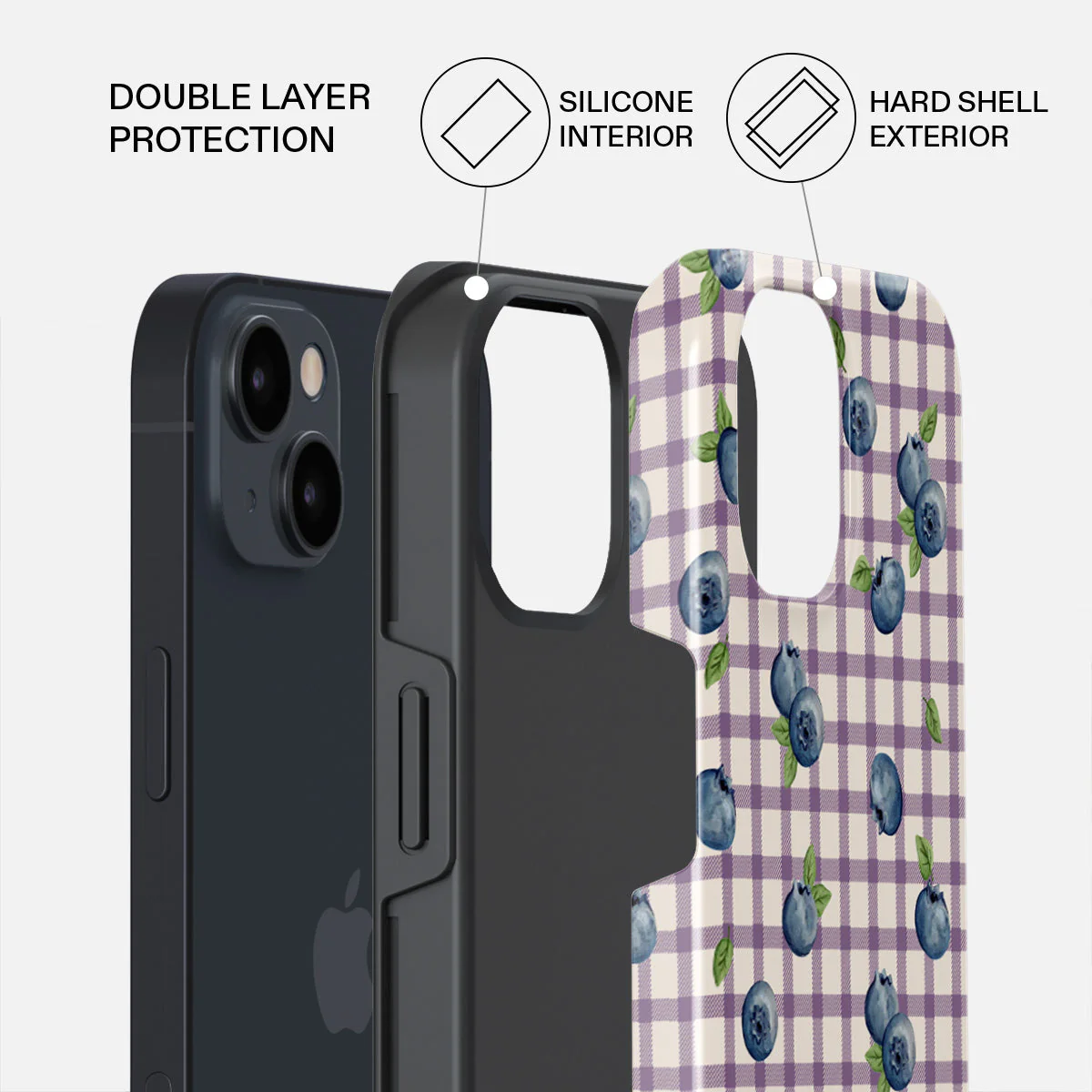 Blueberry Muffin - iPhone 14 Plus Case - Image 2