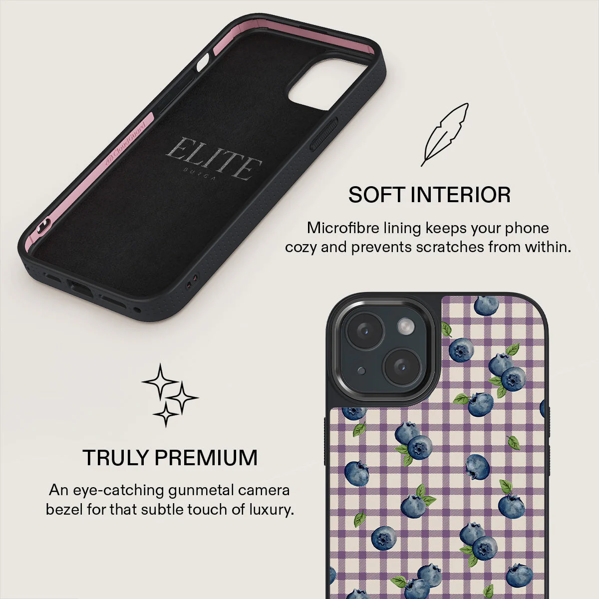 Blueberry Muffin - iPhone 15 Plus Case - Image 17