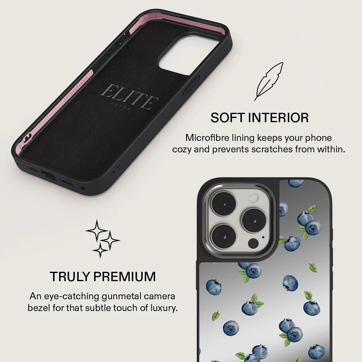 Blueberry Muffin - iPhone 15 Pro Max Case - Image 40