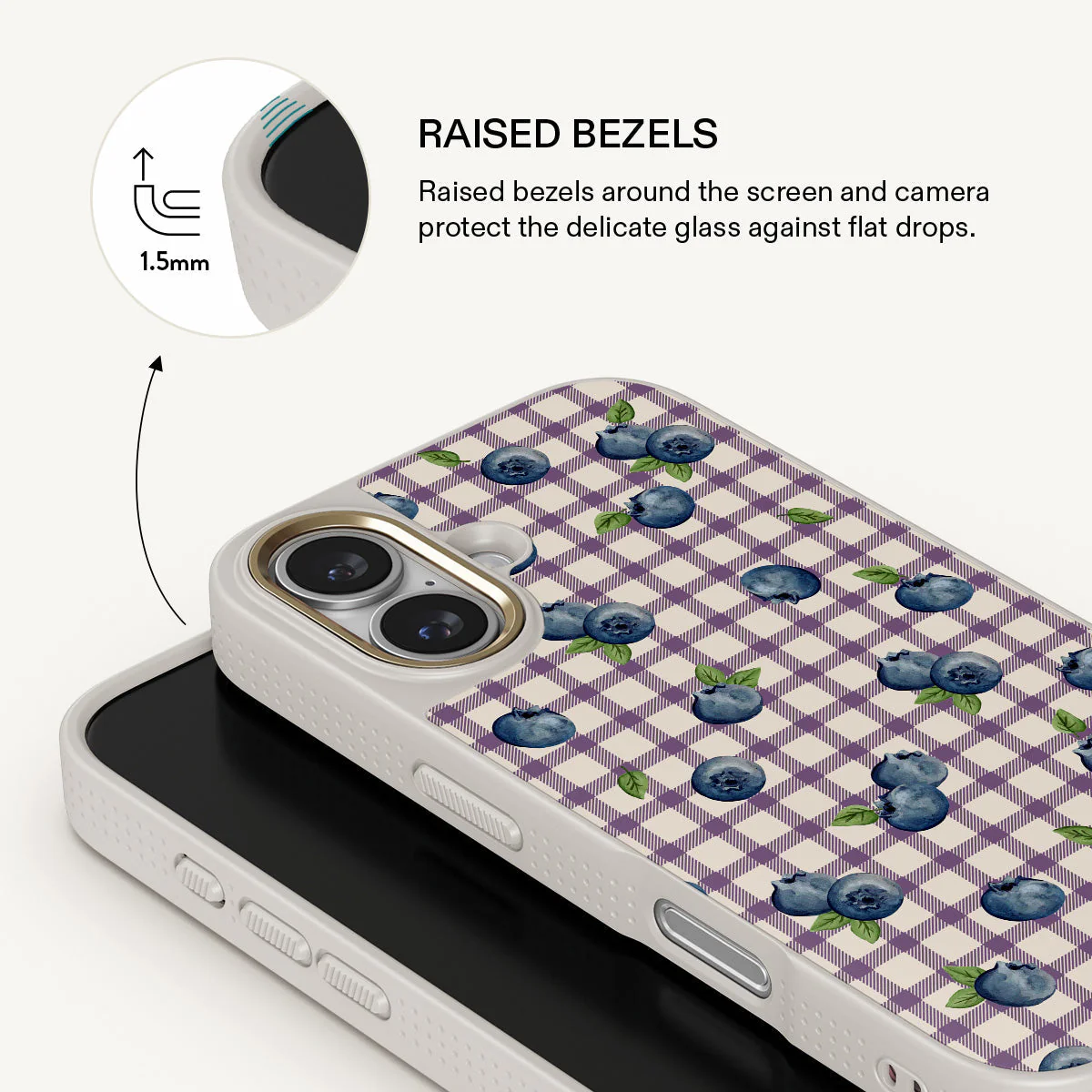 Blueberry Muffin - iPhone 16 Plus Case - Image 23