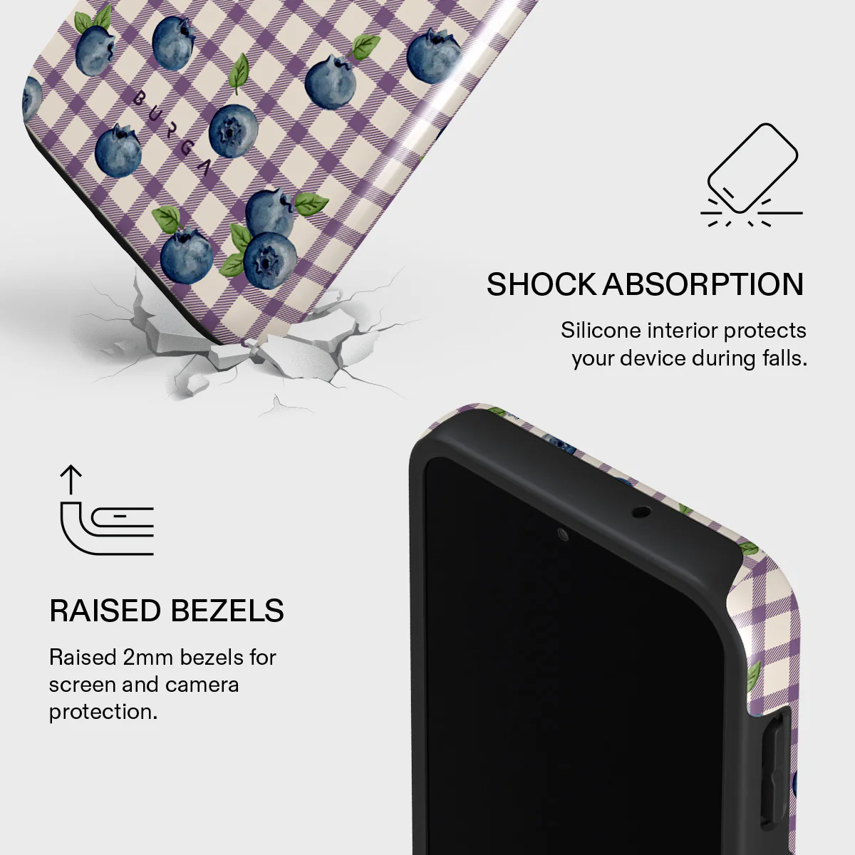 Blueberry Muffin - Samsung Galaxy A25 Case - Image 4