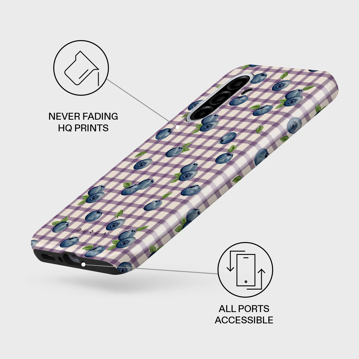 Blueberry Muffin - Samsung Galaxy A56 5G Case - Image 3