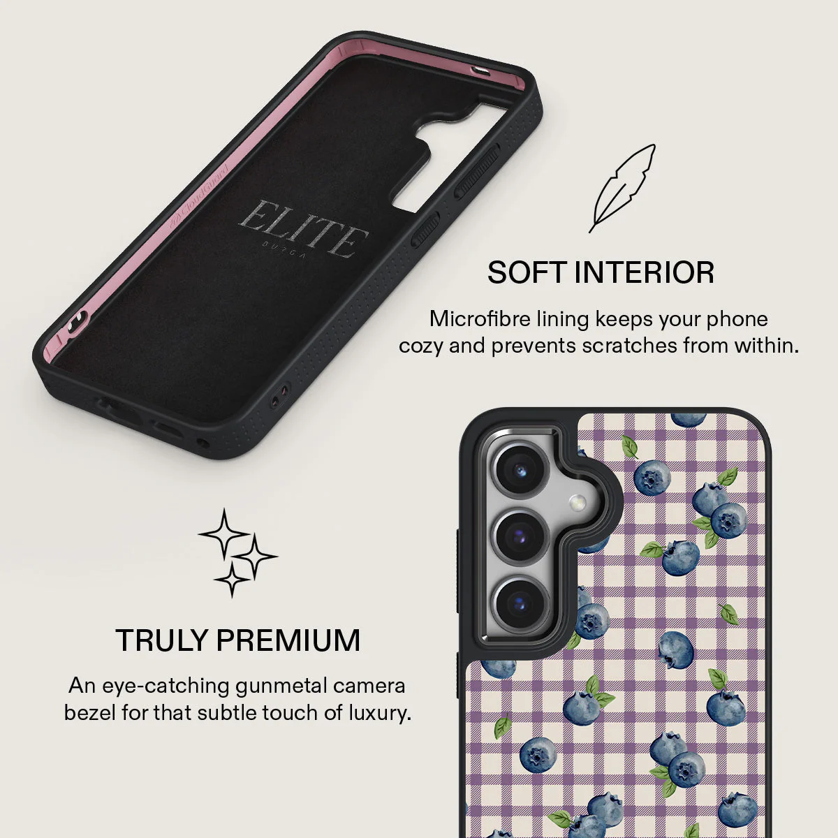 Blueberry Muffin - Samsung Galaxy S24 Case - Image 17