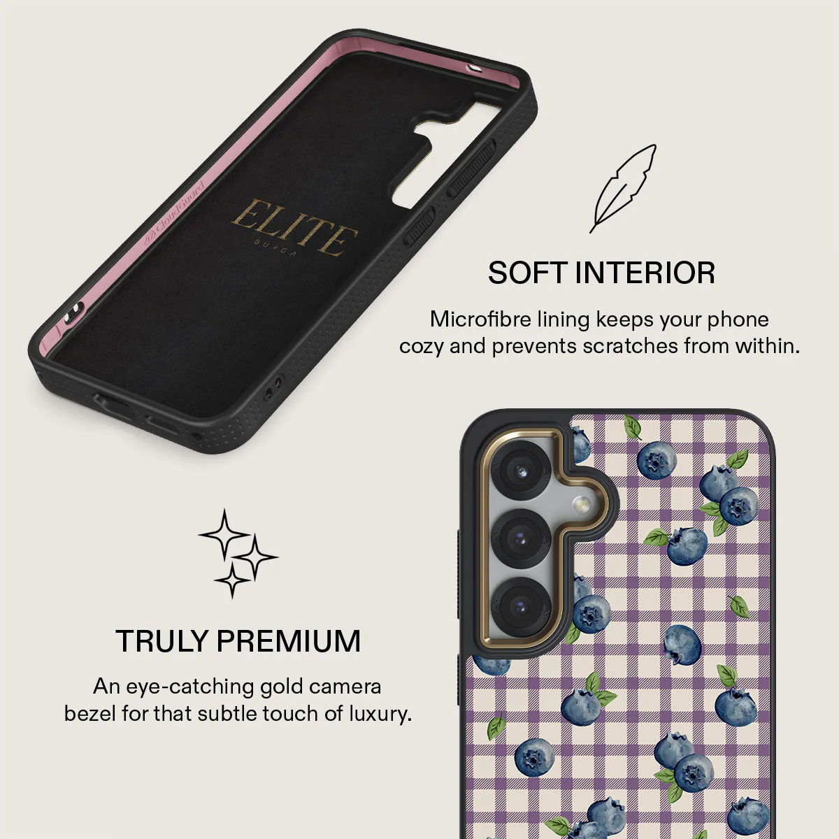 Blueberry Muffin - Samsung Galaxy S25 Case - Image 10