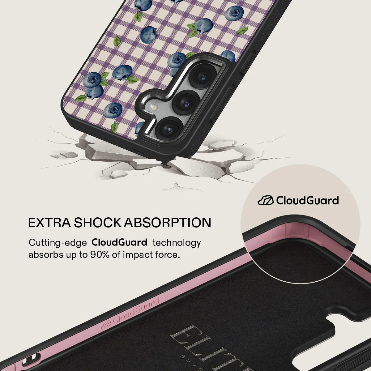 Blueberry Muffin - Samsung Galaxy S25 Case - Image 14