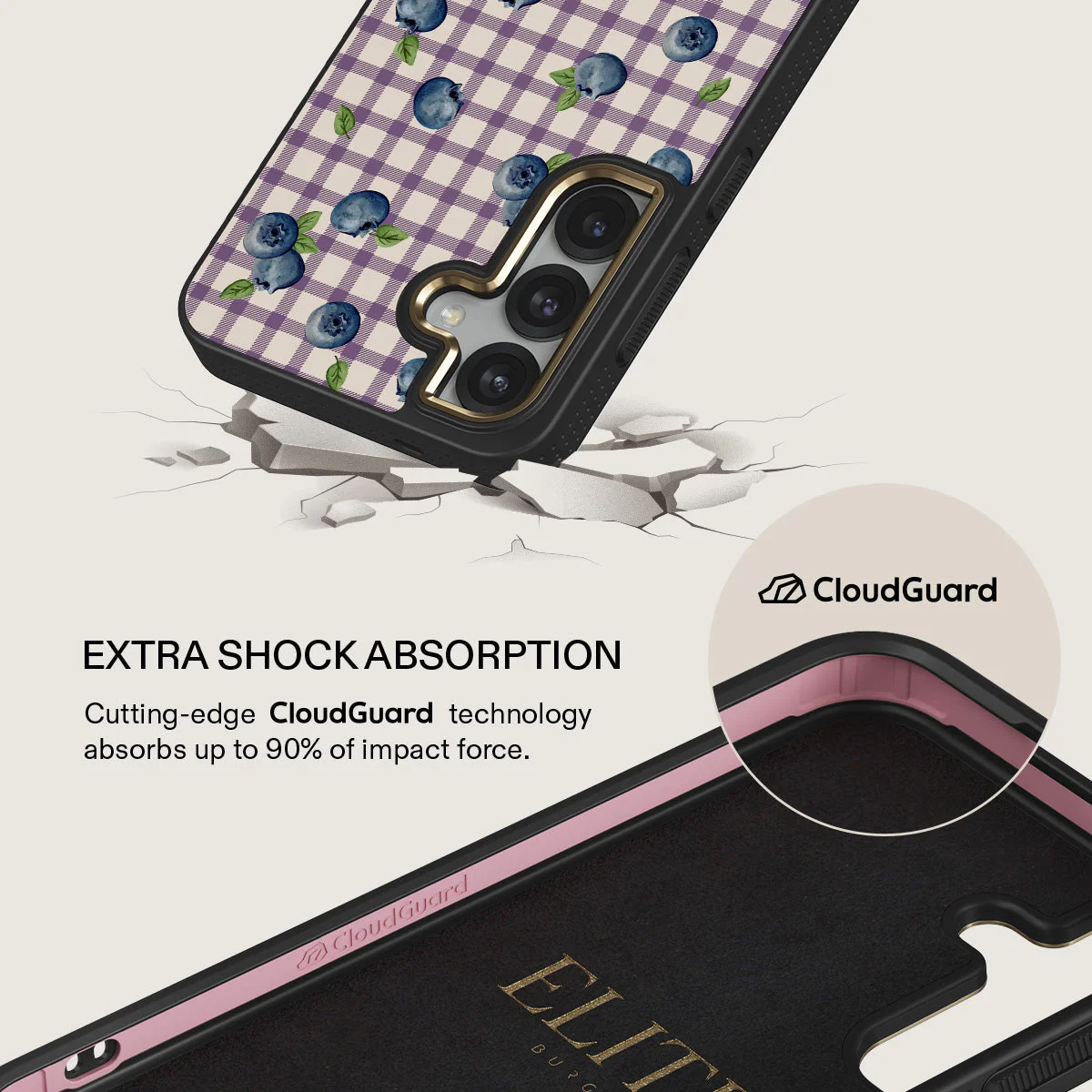 Blueberry Muffin - Samsung Galaxy S25 Case - Image 7