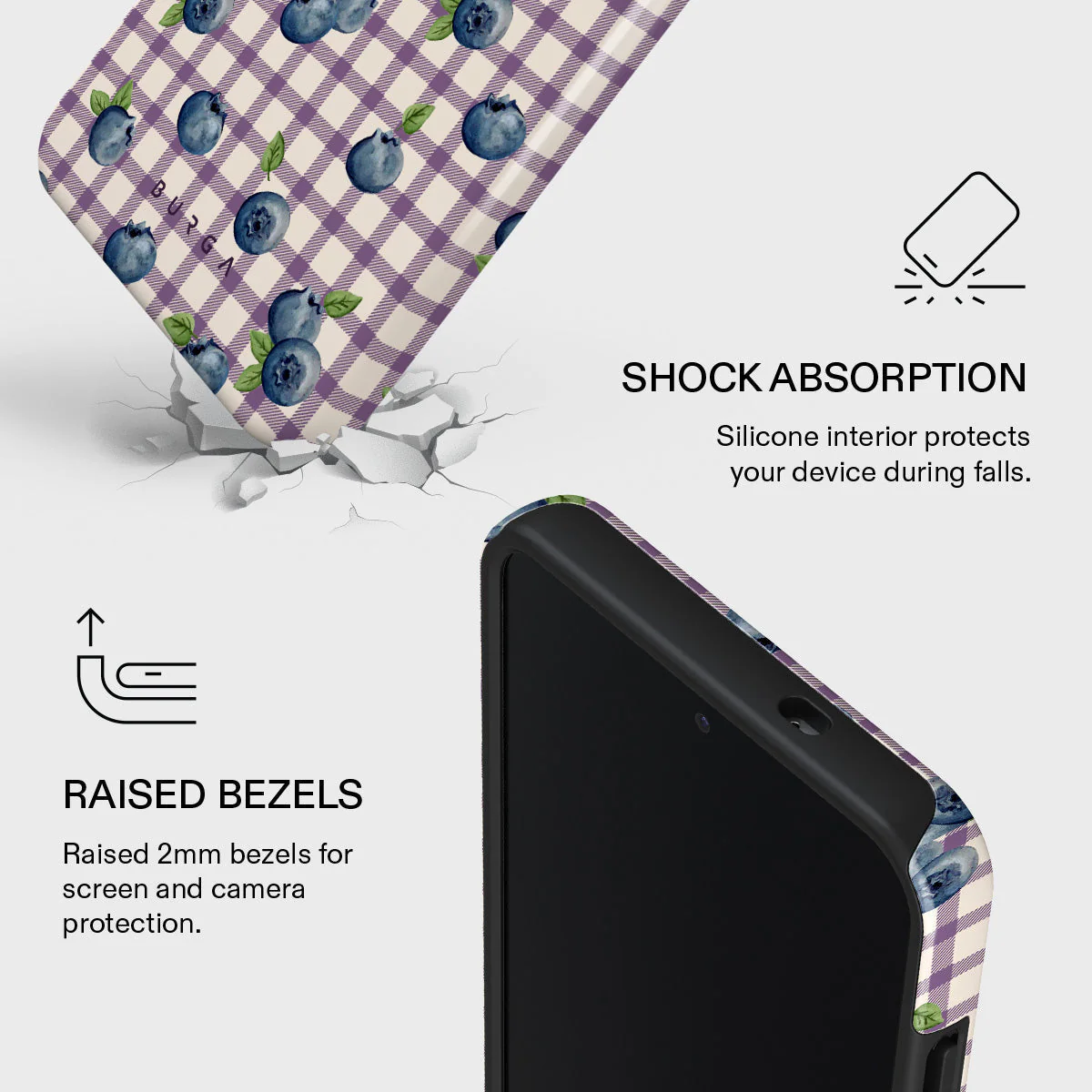 Blueberry Muffin - Samsung Galaxy S25 Plus Case - Image 4