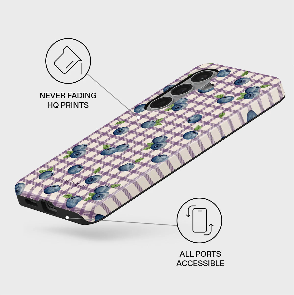 Blueberry Muffin - Samsung Galaxy S26 Plus Case - Image 3
