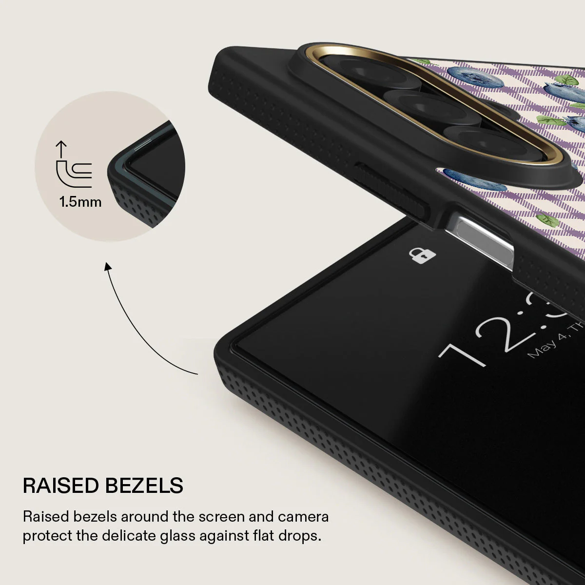 Blueberry Muffin - Samsung Galaxy Z Fold 7 Case - Image 4