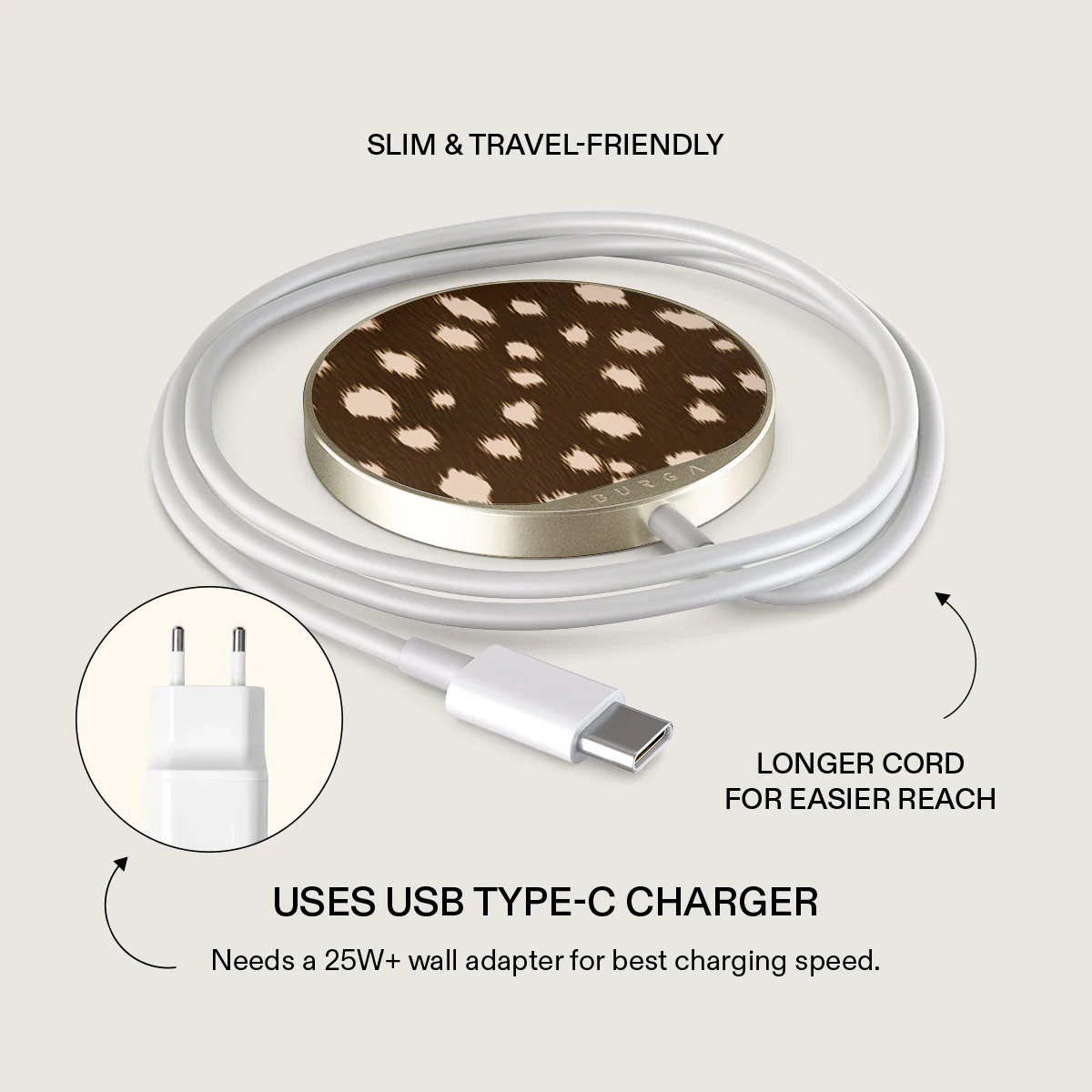 Cinnamon Roll - Magnetic Wireless Charger - Image 3
