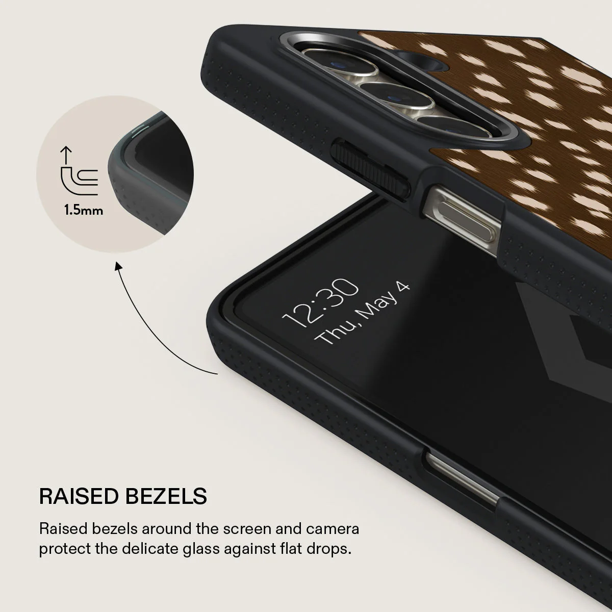 Cinnamon Roll - Samsung Galaxy Z Fold 5 Case - Image 11