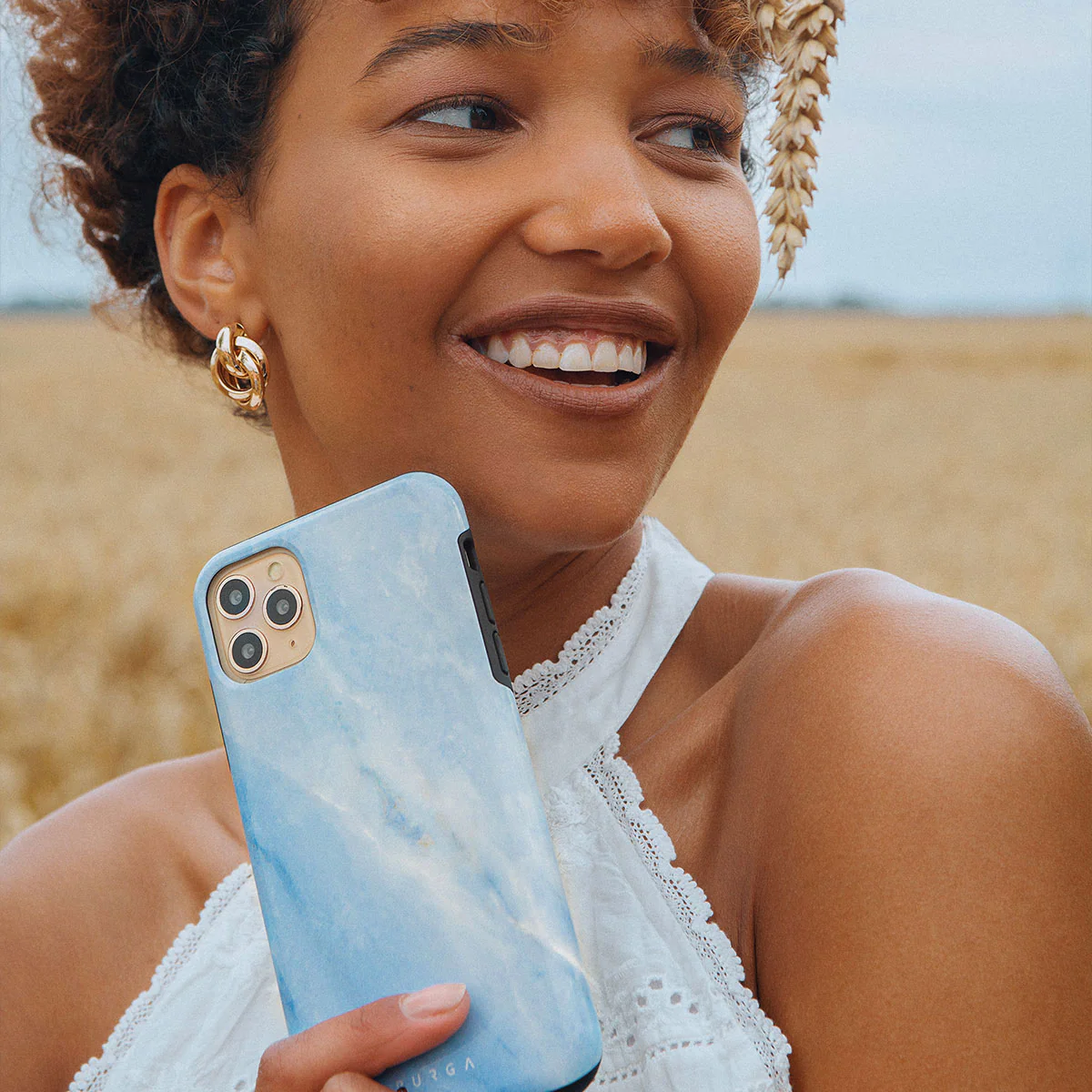 Fluffy Clouds - Samsung Galaxy S25 FE Case - Image 7