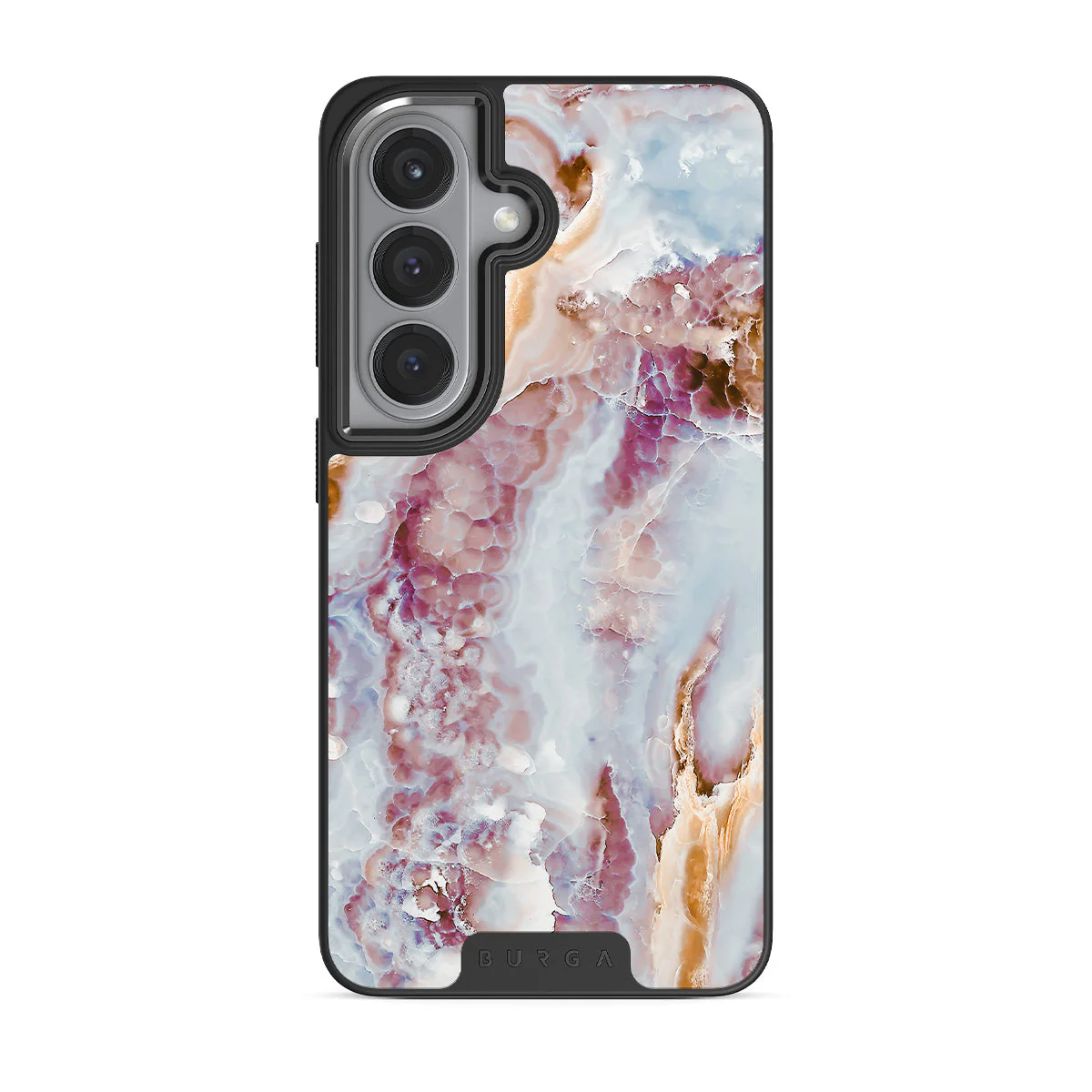 Frozen Leaves - Cute Marble Samsung Galaxy S26 Plus Case - Image 12