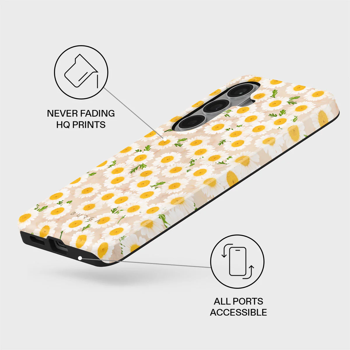 Pure Bliss - Daisy Samsung Galaxy S26 Plus Case - Image 3