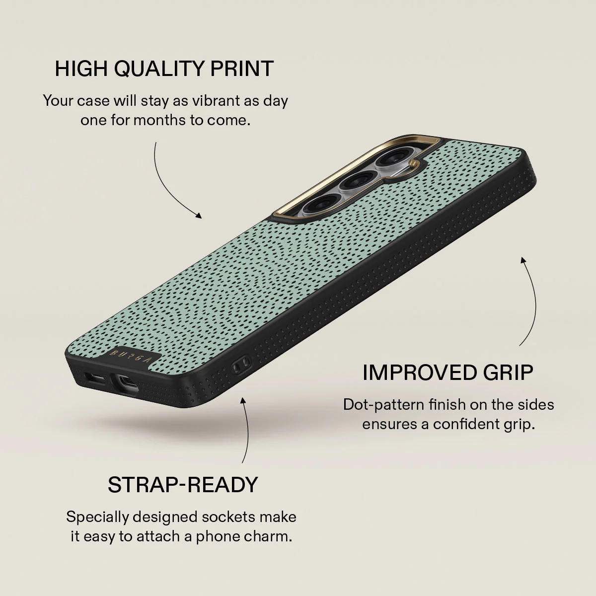 Mint Gelato - Dots Samsung Galaxy S26 Plus Case - Image 9