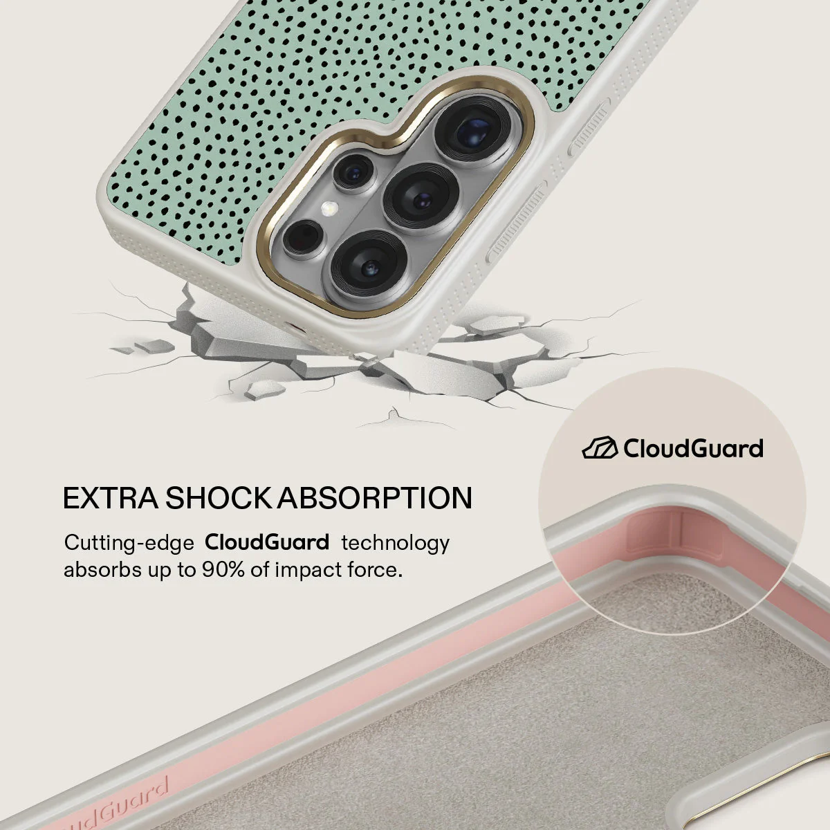 Mint Gelato - Dots Samsung Galaxy S26 Ultra Case - Image 28