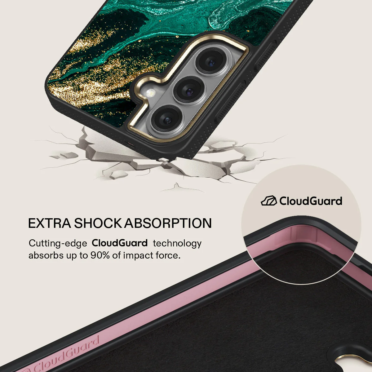 Emerald Pool - Elegant Samsung Galaxy S26 Plus Case - Image 7