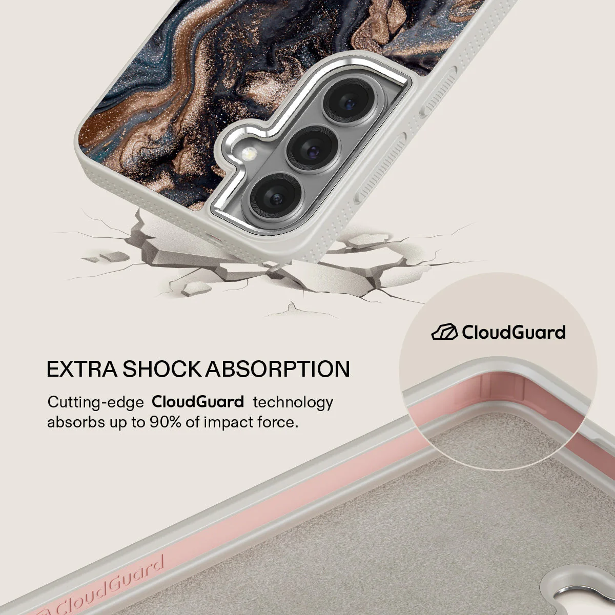 Enchanted Mirror - Marble Samsung Galaxy S26 Case - Image 35
