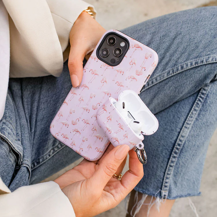 Nostalgic Pink - Flamingos Samsung Galaxy S25 FE Case - Image 7