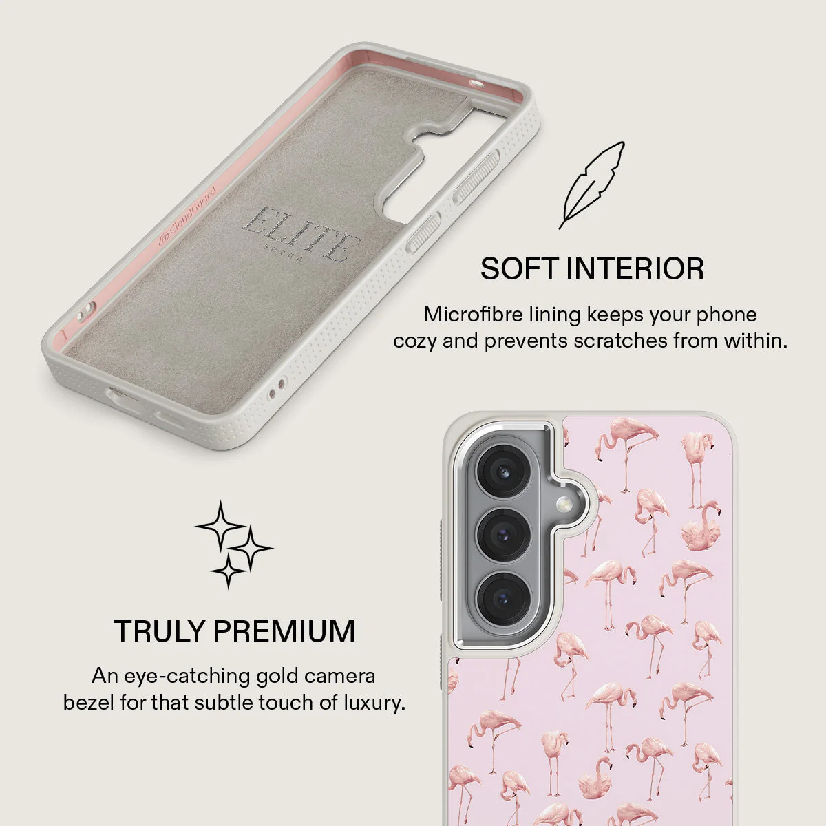 Nostalgic Pink - Flamingos Samsung Galaxy S26 Plus Case - Image 38