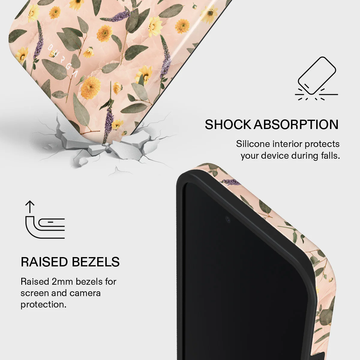 Sunday Brunch - Flowers iPhone 17e Case - Image 4