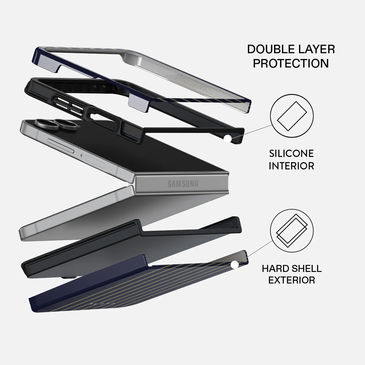 Free Fall - Samsung Galaxy Z Flip 7 Case - Image 2