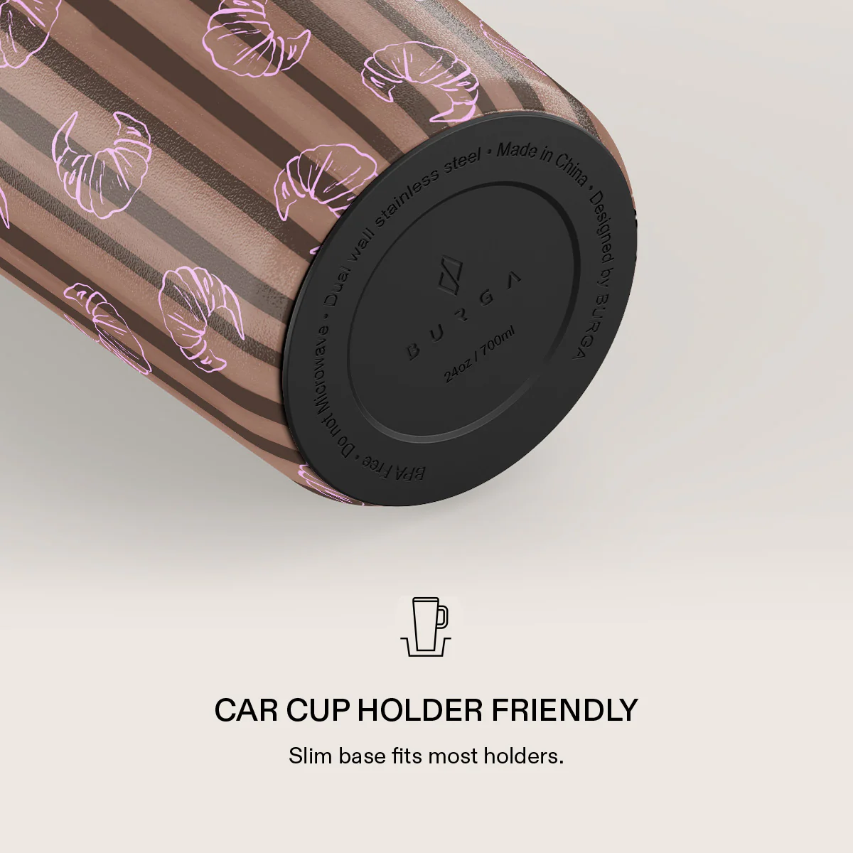 Girl Dinner - EasyGrip Travel Mug - Image 5