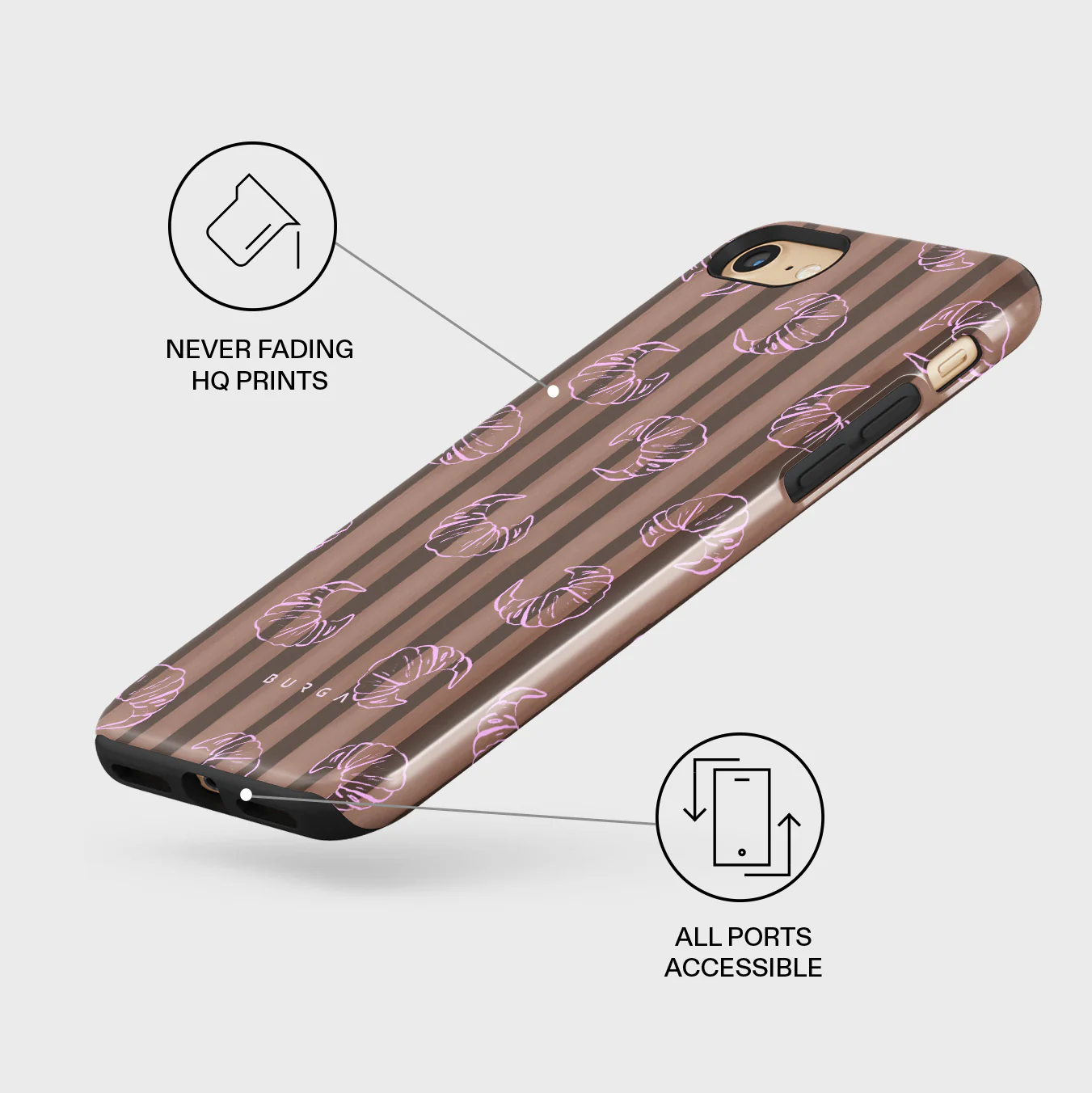 Girl Dinner - iPhone SE (2020) Case - Image 7