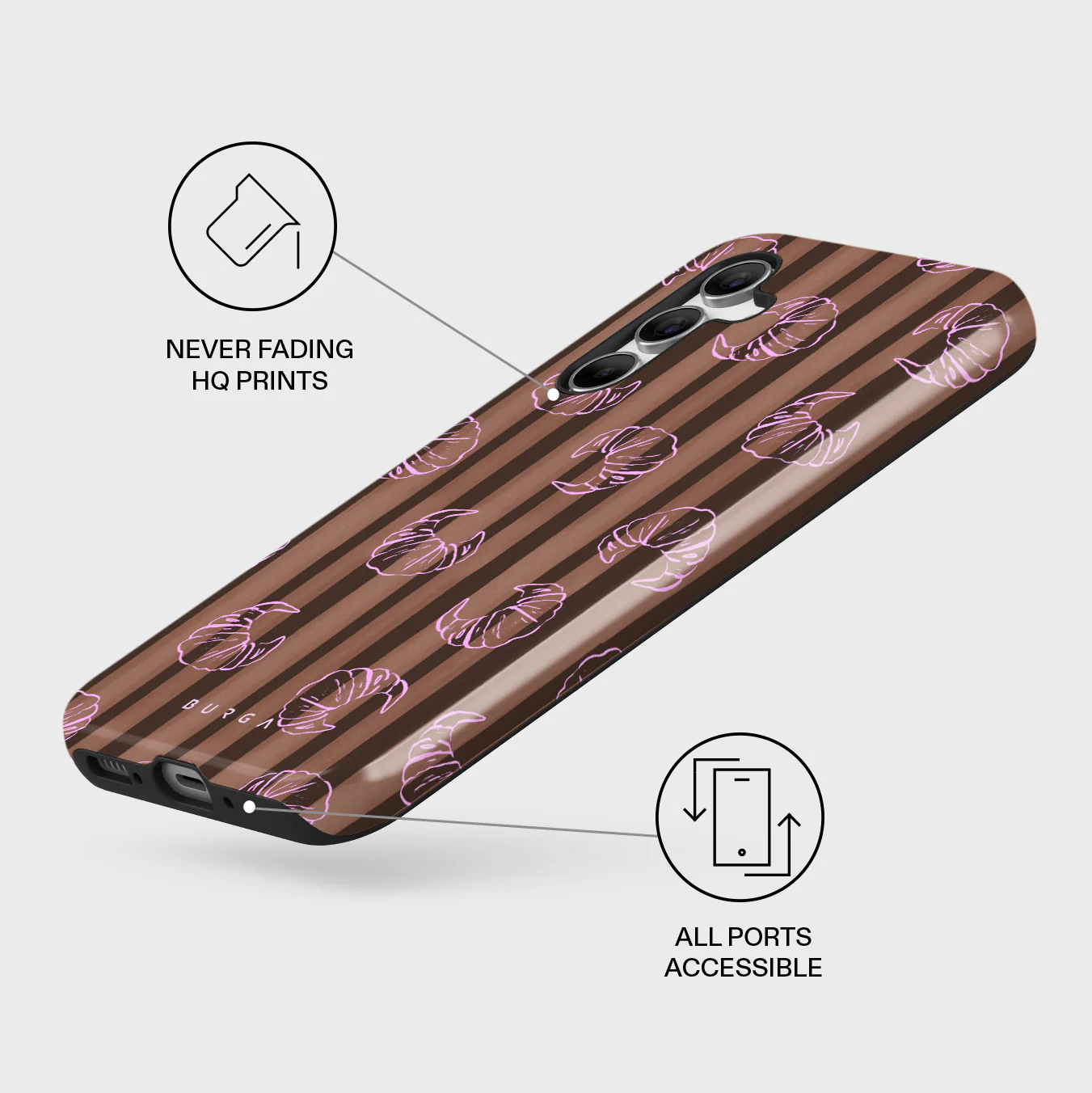Girl Dinner - Samsung Galaxy A54 Case - Image 3