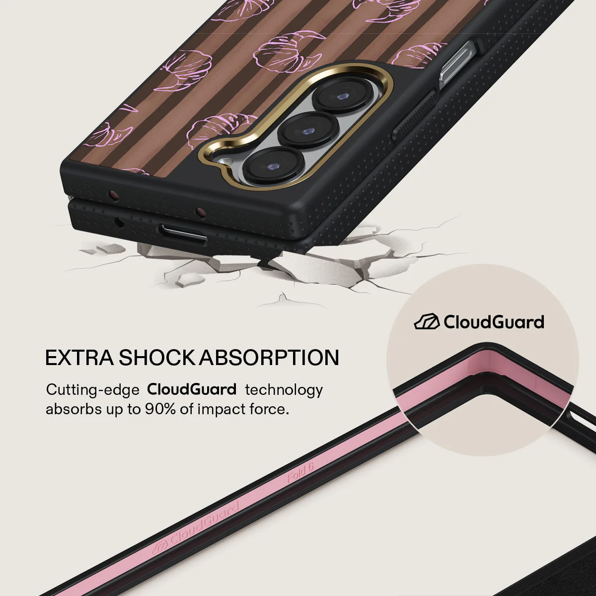 Girl Dinner - Samsung Galaxy Z Fold 6 Case - Image 3