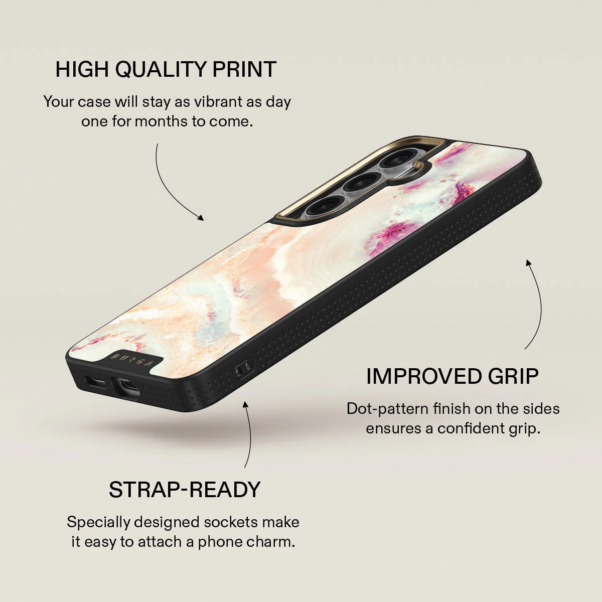 Berry Sorbet - Girly Samsung Galaxy S26 Plus Case - Image 9