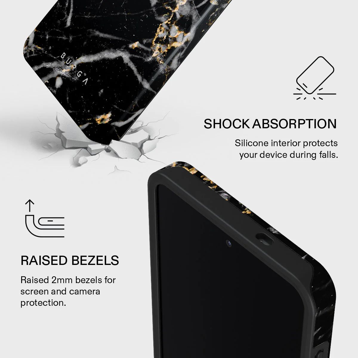 Make A Wish - Gold Marble Samsung Galaxy S26 Case - Image 4