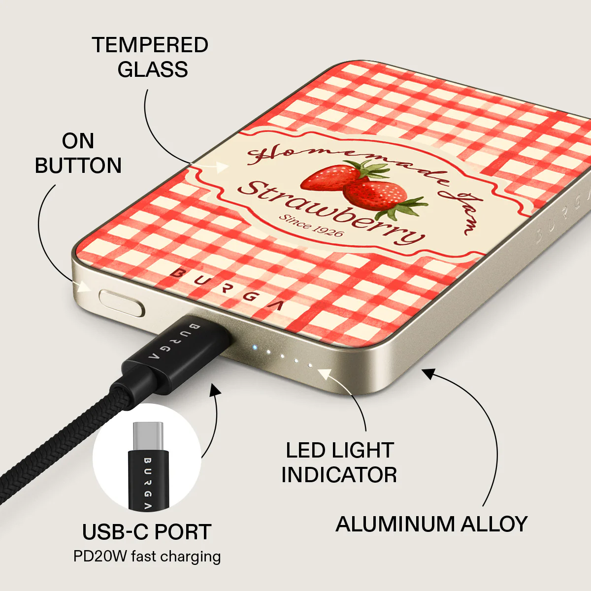 Grandma's Jam - Magnetic Power Bank - Image 10