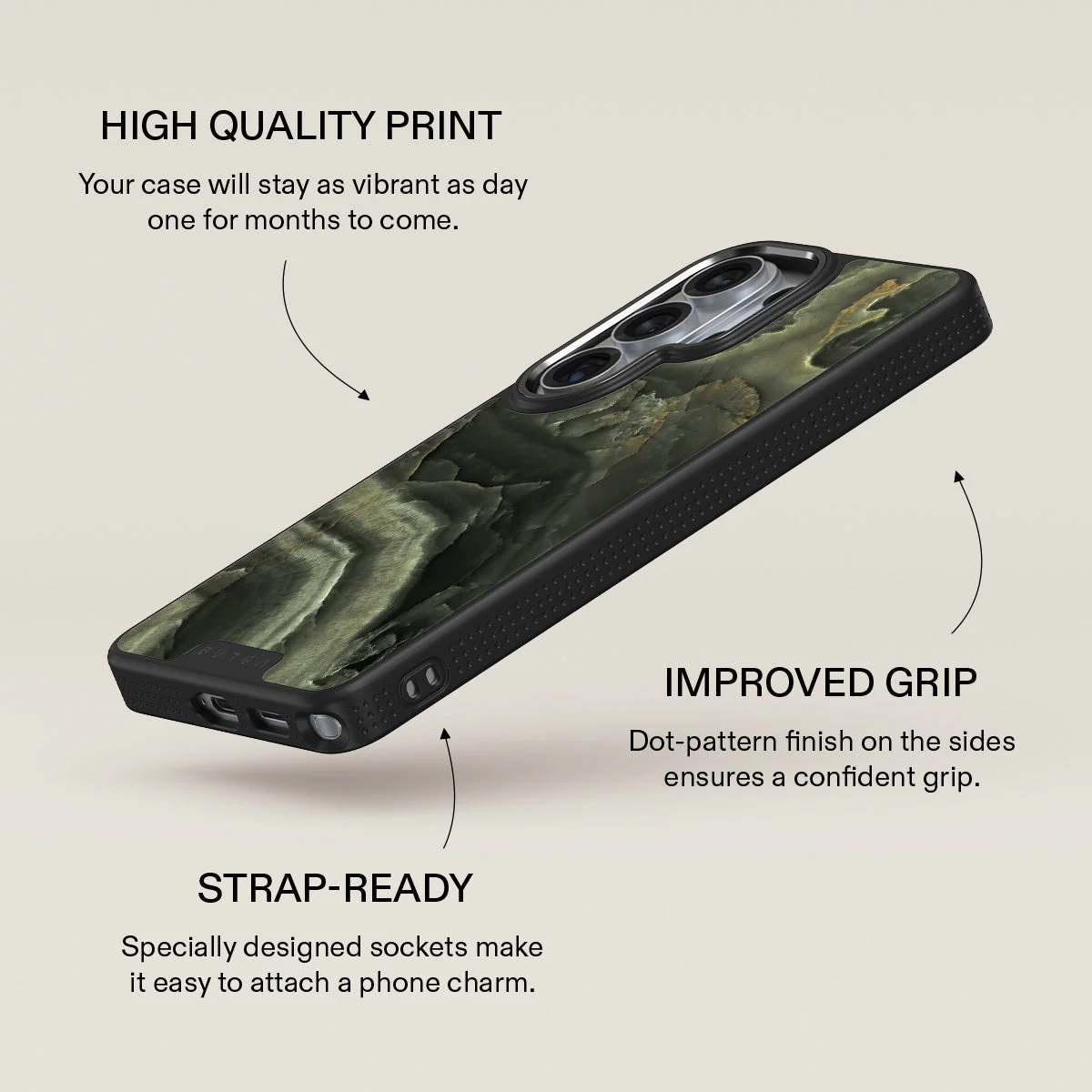 Misty Forest - Green Marble Samsung Galaxy S26 Ultra Case - Image 16