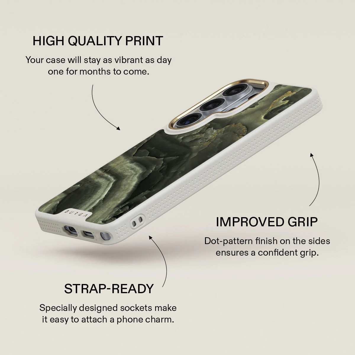 Misty Forest - Green Marble Samsung Galaxy S26 Ultra Case - Image 30