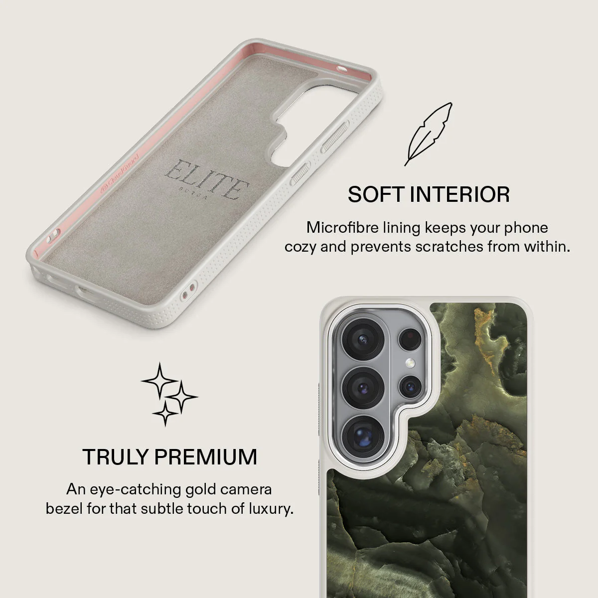 Misty Forest - Green Marble Samsung Galaxy S26 Ultra Case - Image 38