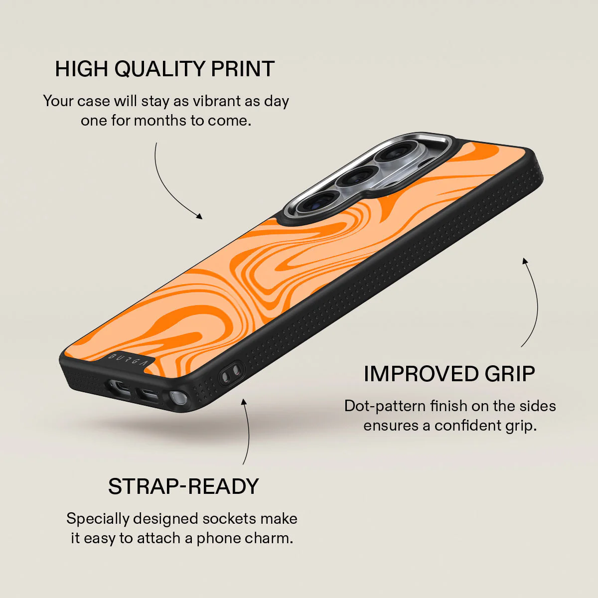 High Vibrations - Color Swirl Samsung Galaxy S26 Ultra Case - Image 23