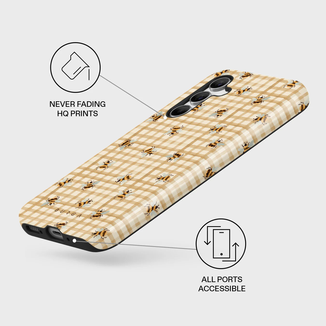 Honeycomb - Samsung Galaxy A55 Case - Image 3