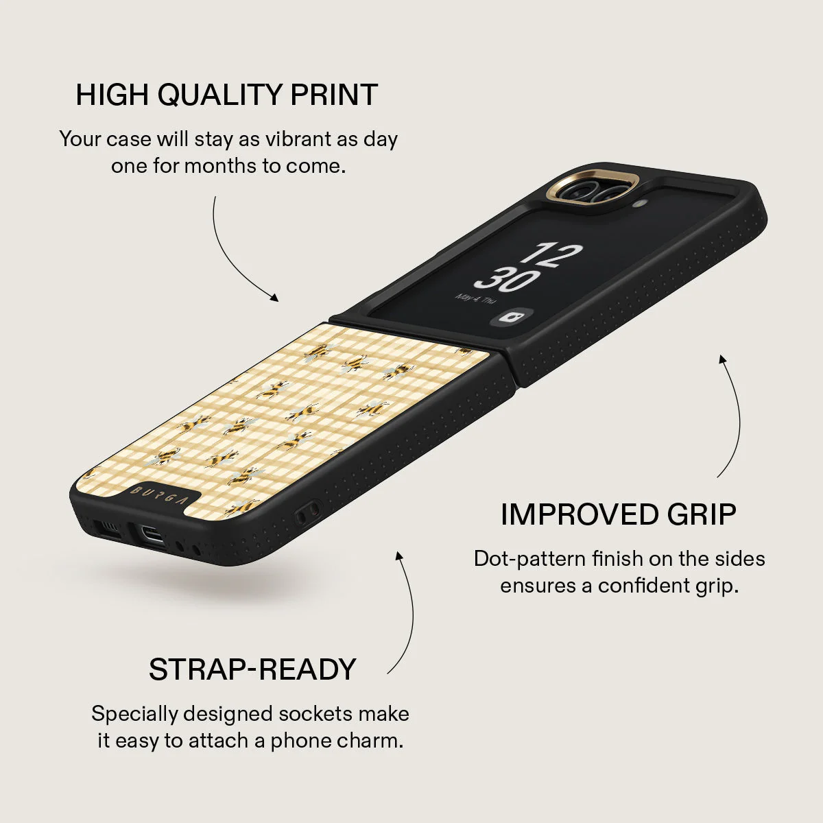 Honeycomb - Samsung Galaxy Z Flip 5 Case - Image 12