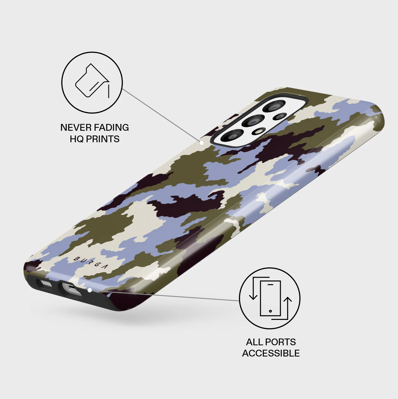 Icefield - Samsung Galaxy A33 Case - Image 3